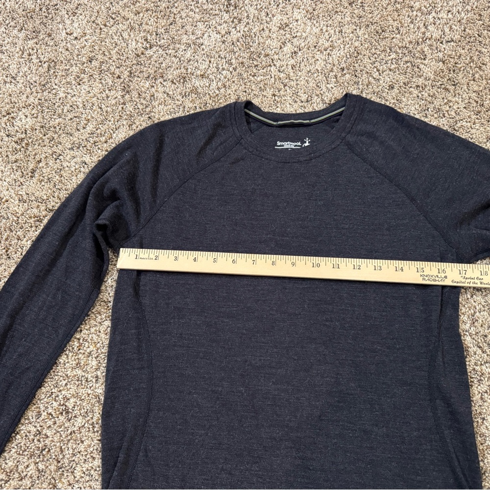Smartwool Charcoal Crew Neck Base Layer - image 6